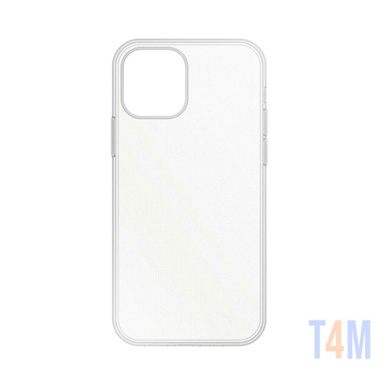 Capa de Silicone Macio para Apple iPhone 12/12 Pro Transparente